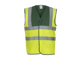 GILET SIGN. YK FLUOGEEL/PARAMEDIC GROEN 3XL