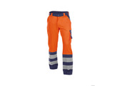 BROEK DS LANCASTER 245GR FLUO-ORANJE/MARINE 42