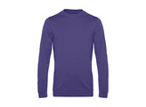 SWEATER B C SET-IN FRENCH TERRY RADIANT PURPLE M