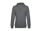 SWEATER B C KING HOODED HEATHER MID GREY XS