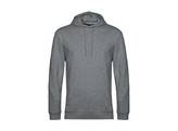 SWEATER B C HOODIE FRENCH TERRY HEATHER MID GREY S