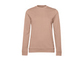 SWEATER B C SET-IN WOMEN FRENCH TERRY NUDE L