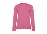 SWEATER B C SET-IN WOMEN FRENCH TERRY PINK FIZZ L