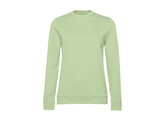 SWEATER B C SET-IN WOMEN FRENCH TERRY LIGHT JADE L