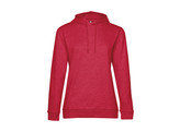 SWEATER B C HOODIE WOMEN FRENCH TERRY HEATHER RED XL