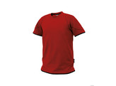 TSHIRT DS KINETIC ROOD/ZWART 3XL