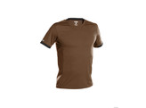 TSHIRT DS NEXUS BRUIN/GRIJS XS