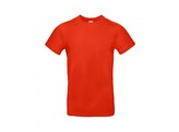 TSHIRT B C  E190 FIRE RED XS