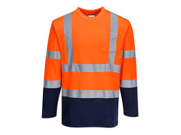 Lange mouw signalisatie T-shirt Portwest S280