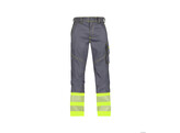 BROEK DS PRINCETON CEMENTGRIJS/FLUOGEEL 38