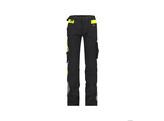 BROEK DS CANTON WOMEN ZWART/FLUOGEEL 36